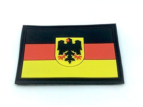 Deutsch Deutschland Wappen Adler Flaggen PVC Klett Abzeichen Patch von Patch Nation