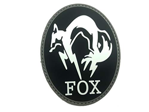 FOX FoxHound MGS Im Dunkeln Leuchten Airsoft Klettverschluss PVC-Patch FOX FoxHound MGS Im Dunkeln Leuchten Airsoft Klettverschluss PVC-Patch von Patch Nation