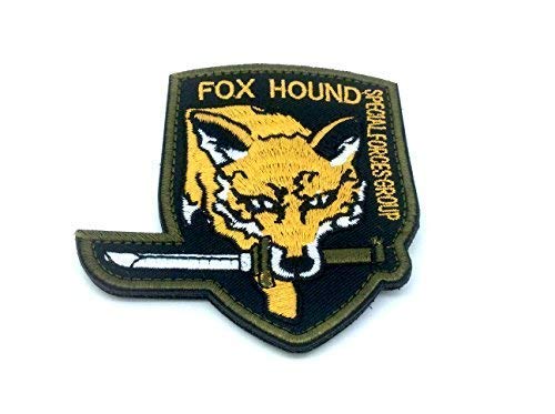 FoxHound Special Force Gruppe Gleb Bestickt Airsoft Klettverschluss-Flecken FoxHound Special Force Gruppe Gleb Bestickt Airsoft Klettverschluss-Flecken von Patch Nation