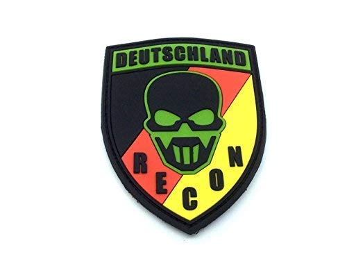 Patch Nation Deutsch Deutschland Geist Recon PVC Airsoft Paintball Klett Emblem Abzeichen von Patch Nation