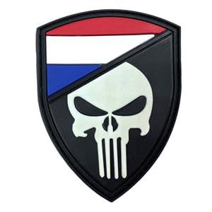 Patch Nation Holland Niederlande Niederländisch Flagge Schadel Airsoft Paintball PVC Klettverschluss-Flecken Cosplay Patch Patch Nation Holland Niederlande Niederländisch Flagge Schadel Airsoft Paintball PVC Klettverschluss-Flecken Cosplay Patch von Patch Nation