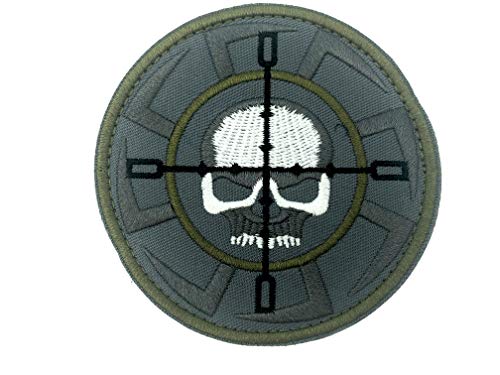 Patch Nation Russland FSB ALFA Team Kolovrat Schädel Russisch Gestickte Airsoft Klettverschluss-Flecken von Patch Nation