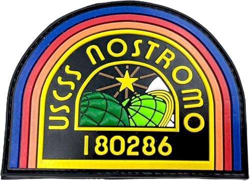 Patch Nation USCSS Nostromo Crew Alien Airsoft Paintball PVC Cosplay Patch von Patch Nation