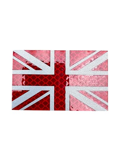 Patch Nation Union Jack Great Britain United Kingdom Red Reflective Flag Laser Cut Airsoft Moral Patch Patch Nation Union Jack Great Britain United Kingdom Red Reflective Flag Laser Cut Airsoft Moral Patch von Patch Nation