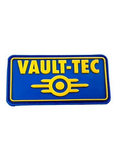 Patch Nation Vault-Tec Airsoft Paintball PVC Morale Team Patch (Blau) von Patch Nation