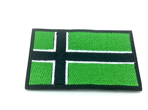 Patch Nation Vinland Wikinger Viking Flagge Gestickte Airsoft Klettverschluss-Flecken von Patch Nation