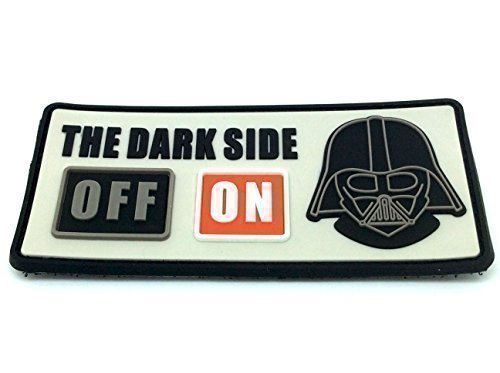 The Dark Side ON Darth Vader Airsoft Klett PVC Aufnäher Patch The Dark Side ON Darth Vader Airsoft Klett PVC Aufnäher Patch von Patch Nation