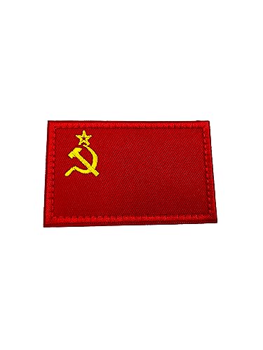 UdSSR Sowjetunion Russische Flagge Taktisch bestickt Airsoft Moral Patch von Patch Nation