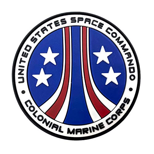 United States Space Command Colonial Marine Corps Aliens PVC Klett Emblem Abzeichen Patch United States Space Command Colonial Marine Corps Aliens PVC Klett Emblem Abzeichen Patch von Patch Nation