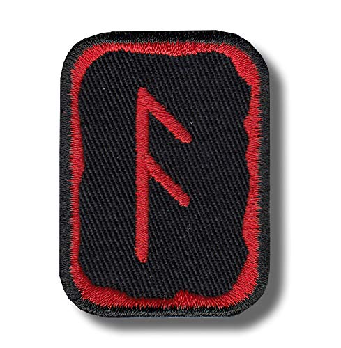 Ansuz Rune - Bestickter Aufnäher, Patch 4 X 5 cm Ansuz Rune - Bestickter Aufnäher, Patch 4 X 5 cm von Patch-shop