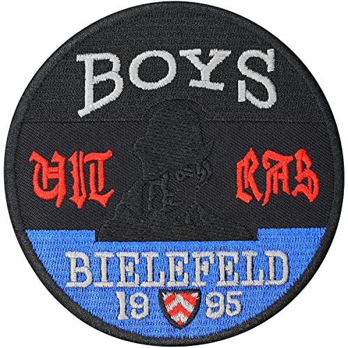 Boys Bielefeld Camouflage Fussball Fanclub Trikot Ultras Abzeichen Aufnäher von Patch