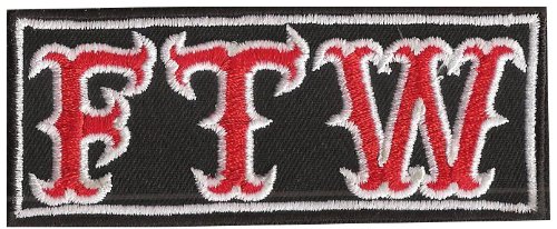 FTW Aufnäher Biker Patches zum annähen/aufbügeln l Heavy Metal Kutten Aufbügler F**k the world Applikation für alle Stoffe & Leder l Motorcycle Sticker Bügelbilder l 100x40mm FTW Aufnäher Biker Patches zum annähen/aufbügeln l Heavy Metal Kutten Aufbügler F**k the world Applikation für alle Stoffe & Leder l Motorcycle Sticker Bügelbilder l 100x40mm von Patch