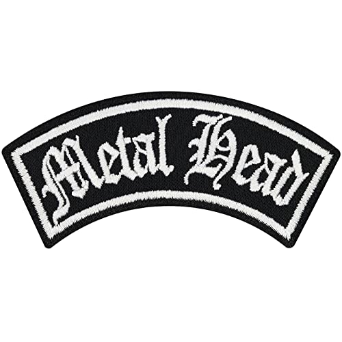 METAL HEAD Biker Rider Rankpatch Heavy DEATH METAL Rocker Aufnäher Patch METAL HEAD Biker Rider Rankpatch Heavy DEATH METAL Rocker Aufnäher Patch von Patch