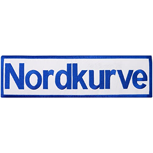 NORDKURVE Schalke Hamburg Fussball Fanclub Kutte Aufnäher BACKPATCH Abzeichen NORDKURVE Schalke Hamburg Fussball Fanclub Kutte Aufnäher BACKPATCH Abzeichen von Patch