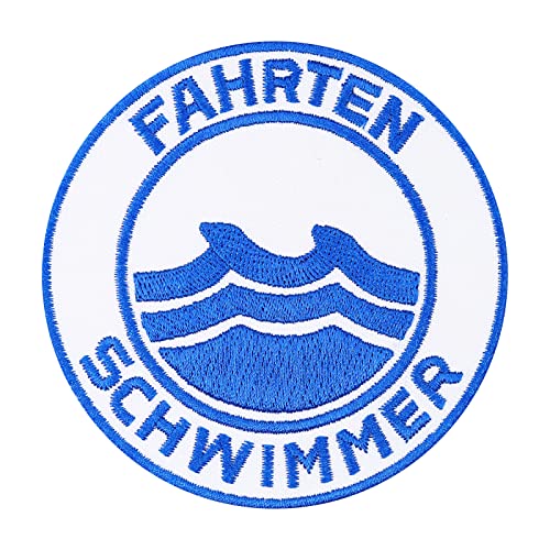 Patch Fahrten Schwimmer Schwimmabzeichen Wasserrettung Rotkreuz Aufnäher von Patch