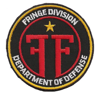 Patch Fringe Division FBI FF Department of Defense Season DVD Aufnäher Patch Fringe Division FBI FF Department of Defense Season DVD Aufnäher von Patch