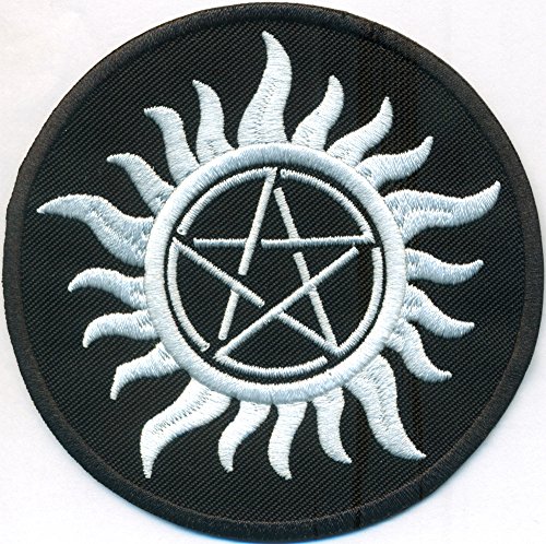 Patchking Anti-Besitz, Symbol, Anti-Dämon Übernatürliche Hexerei Eisen auf Patchwährung von Patch