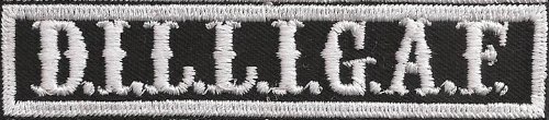 SOA SW, Dill Igaf Namensschild Rank Motorcycle Kutte L von Patch