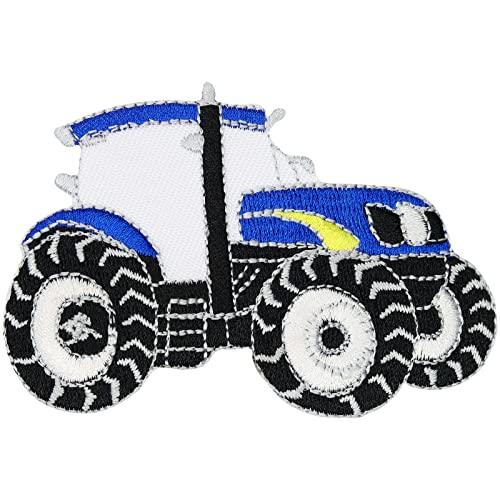 Traktor Bauernhof Truck Baumeister Bob Spielzeug Applikation Bügelbild Aufnäher von Patch