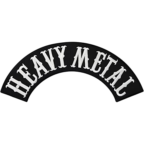 XXXL Heavy Metal Backpatch Leder Kutte Biker Rocker Anarchy Patch Aufnäher von Patch