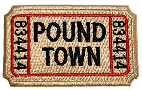 Aufnäher zum Aufnähen oder Aufbügeln, bestickt, beige, lustige Moral, taktisch, militärisch, perfekt für Ihre taktische Militärausrüstung, Rucksack, Mütze, Weste, 2 Stück von PatchClub