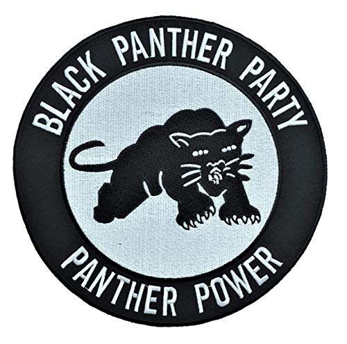 Panther Power Patch zum Aufbügeln / Aufnähen, 20,3 cm, Schwarz von PatchClub