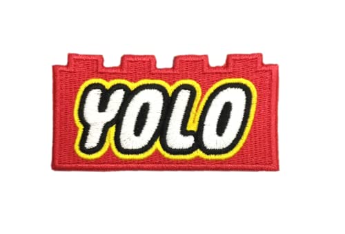 PatchClub Yolo Aufnäher zum Aufbügeln/Aufnähen, komplett bestickt, cooler Aufnäher PatchClub Yolo Aufnäher zum Aufbügeln/Aufnähen, komplett bestickt, cooler Aufnäher von PatchClub