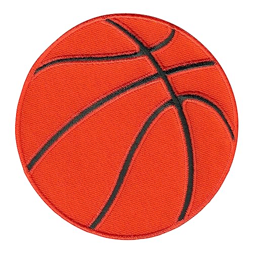 PatchMommy Basketball Patch Aufnäher Applikation zum Aufbügeln Bügelbild Ball Sport - für Kleidung Jeans Jacken Kinder von PatchMommy