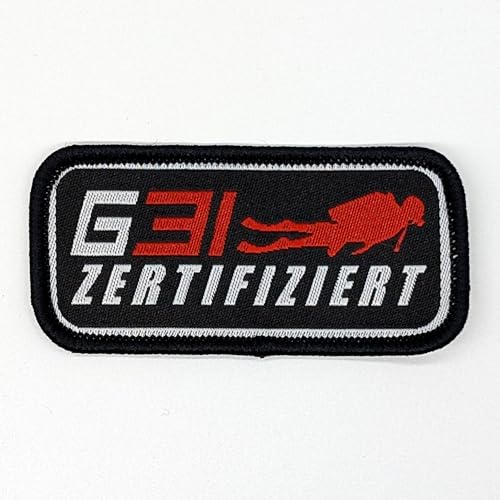 Feuerwehr Patch Aufnäher/Zum Aufbügel oder Aufnähen (Taucher G31) von PatchShopGuys