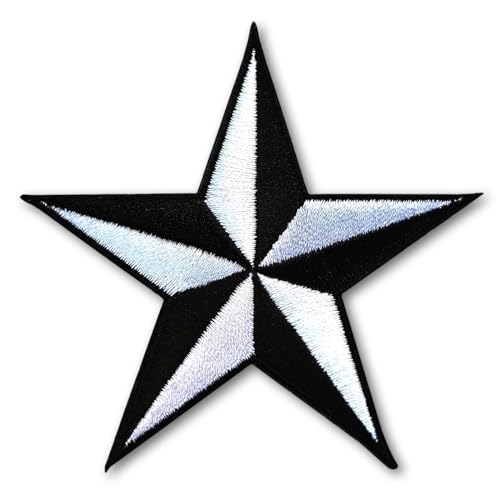Patchicon4u Aufnäher zum Aufbügeln oder Aufnähen, Motiv: Sternenhimmel, Natur, Planet, Hippie, Preto Singen, bestickt, für Jeans, Jacken, Kleidung, Schwarz / Weiß Patchicon4u Aufnäher zum Aufbügeln oder Aufnähen, Motiv: Sternenhimmel, Natur, Planet, Hippie, Preto Singen, bestickt, für Jeans, Jacken, Kleidung, Schwarz / Weiß von Patchicon4u