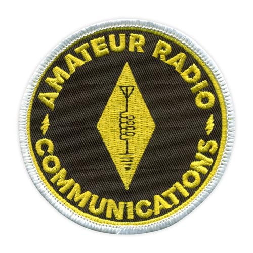 Amateur Radio Communications - Runde Form - Aufnähen - Bestickter Patch / Abzeichen / Emblem Amateur Radio Communications - Runde Form - Aufnähen - Bestickter Patch / Abzeichen / Emblem von Patchion