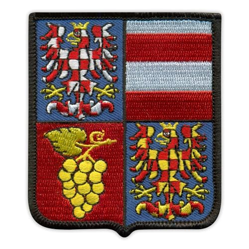 Aufnäher, Motiv: Südmähren – Wappen – magnetische Rückseite – bestickter Aufnäher/Abzeichen/Emblem Aufnäher, Motiv: Südmähren – Wappen – magnetische Rückseite – bestickter Aufnäher/Abzeichen/Emblem von Patchion