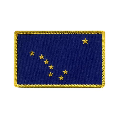 Aufnäher Flagge Alaska Aufnäher Patch Patch Aufnäher von Patchion