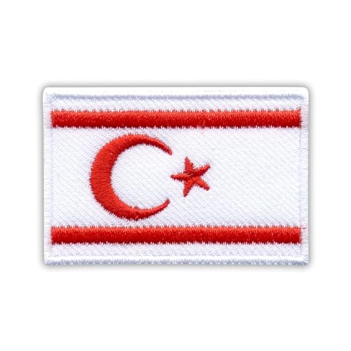 Aufnäher Flagge Nordzypern bestickt Aufnäher Flagge Nordzypern bestickt von Patchion