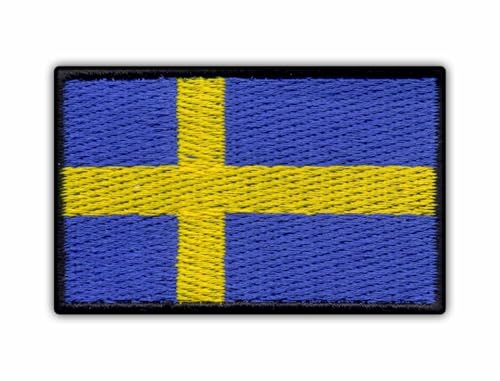 Aufnäher Flagge Schweden klein bestickt Aufnäher Flagge Schweden klein bestickt von Patchion