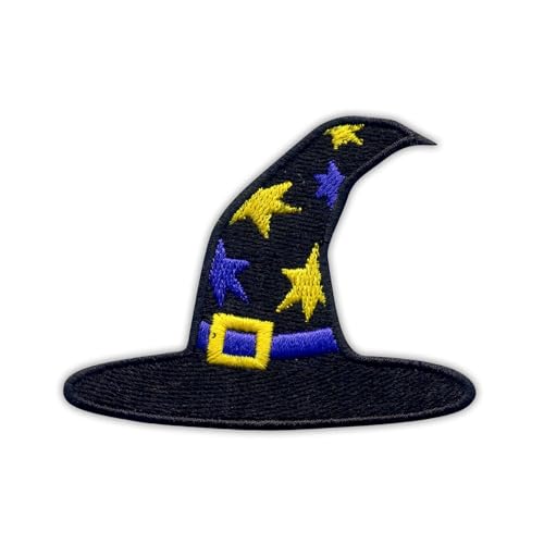 Aufnäher Hexenhut Halloween Aufnäher bestickt Abzeichen Emblem Aufnäher Hexenhut Halloween Aufnäher bestickt Abzeichen Emblem von Patchion