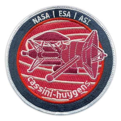 Cassini-huygens NASA ESA ASI - Aufnäher - Bestickter Aufnäher / Abzeichen / Emblem von Patchion