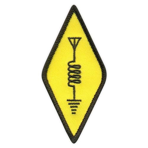 International Amateur Radio Symbol - Aufnäher - Bestickter Patch / Abzeichen / Emblem von Patchion