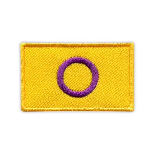 Intersex Pride Flag Aufnäher Patch Emblem von Patchion