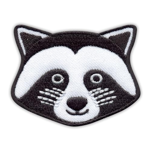 Mischievous Raccoon - Aufnäher - Bestickter Aufnäher / Abzeichen / Emblem von Patchion