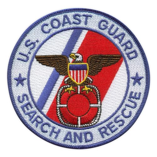 Search and Rescue SAR US Coast Guard - Sew on - Embroidered Patch / Badge / Emblem Search and Rescue SAR US Coast Guard - Sew on - Embroidered Patch / Badge / Emblem von Patchion