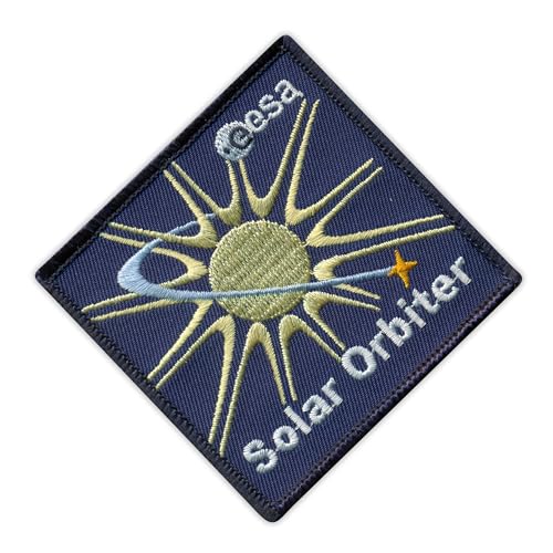 Solar Orbiter ESA – selbstklebende Rückseite – bestickter Aufnäher/Abzeichen/Emblem Solar Orbiter ESA – selbstklebende Rückseite – bestickter Aufnäher/Abzeichen/Emblem von Patchion