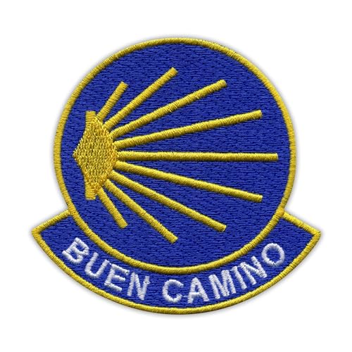St. James Way – Buen Camino – Aufnäher – bestickter Aufnäher / Abzeichen / Emblem St. James Way – Buen Camino – Aufnäher – bestickter Aufnäher / Abzeichen / Emblem von Patchion