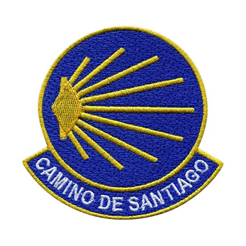 St. James Way – Camino de Santiago – Aufbügler / Heißsiegelrückseite – bestickter Aufnäher/Abzeichen/Emblem St. James Way – Camino de Santiago – Aufbügler / Heißsiegelrückseite – bestickter Aufnäher/Abzeichen/Emblem von Patchion