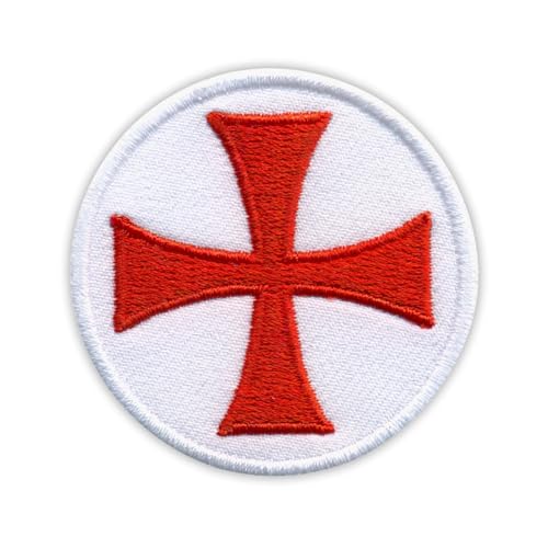 The Templer Cross - Round Patch - Sew-on - Embroidered Patch/Badge/Emblem The Templer Cross - Round Patch - Sew-on - Embroidered Patch/Badge/Emblem von Patchion