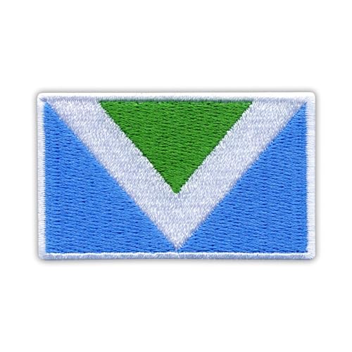 The Vegan Flag Aufnäher Aufnäher Patch Aufnäher Emblem, bestickt The Vegan Flag Aufnäher Aufnäher Patch Aufnäher Emblem, bestickt von Patchion