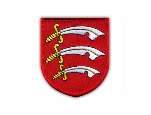 Wappen Essex - Schild - Aufnäher - Bestickter Aufnäher / Abzeichen / Emblem von Patchion