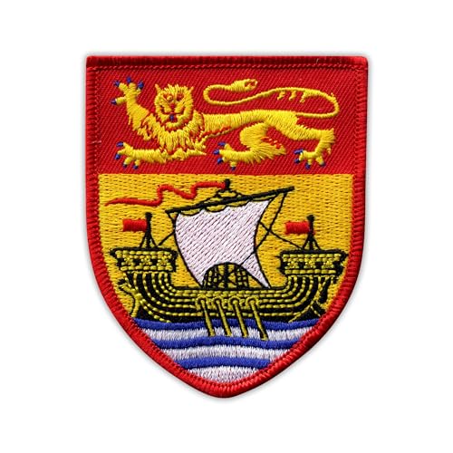 Wappen New Brunswick - Aufnäher - bestickter Aufnäher / Abzeichen / Emblem Wappen New Brunswick - Aufnäher - bestickter Aufnäher / Abzeichen / Emblem von Patchion