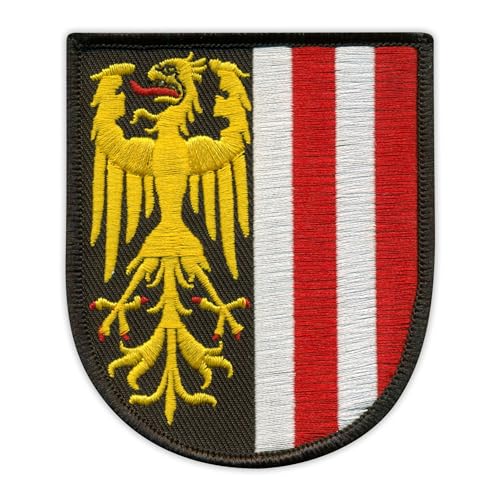 Wappen Oberösterreich - Aufnäher - Bestickter Aufnäher / Abzeichen / Emblem von Patchion