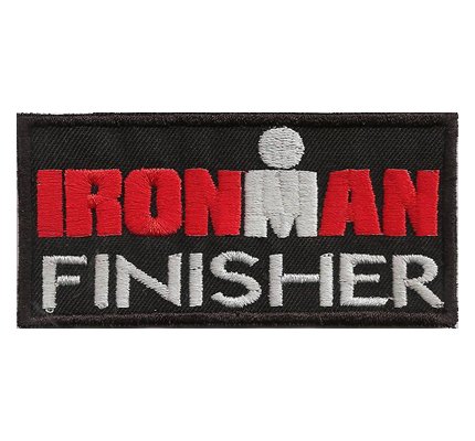 Ironman Finisher Triatlon Extremsport Trikot sportbekleidung Aufnäher L von Patchking